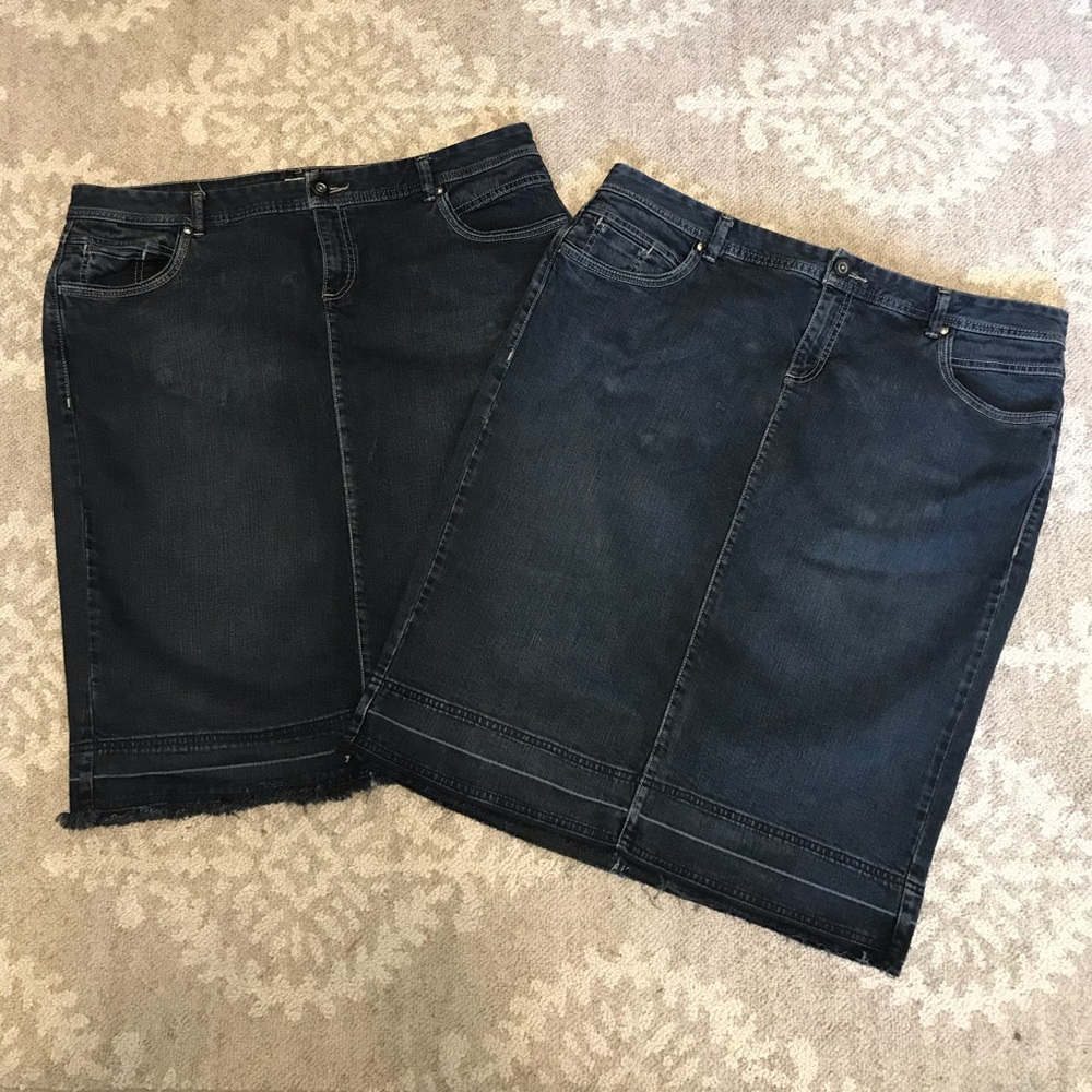 Tommy Hilfiger denim skirts